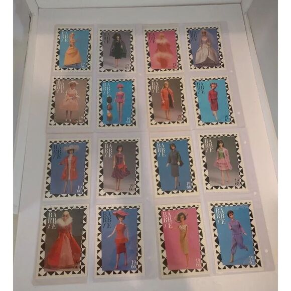 Barbie Trading Cards Lot Of 16 - Picture 1 of 10